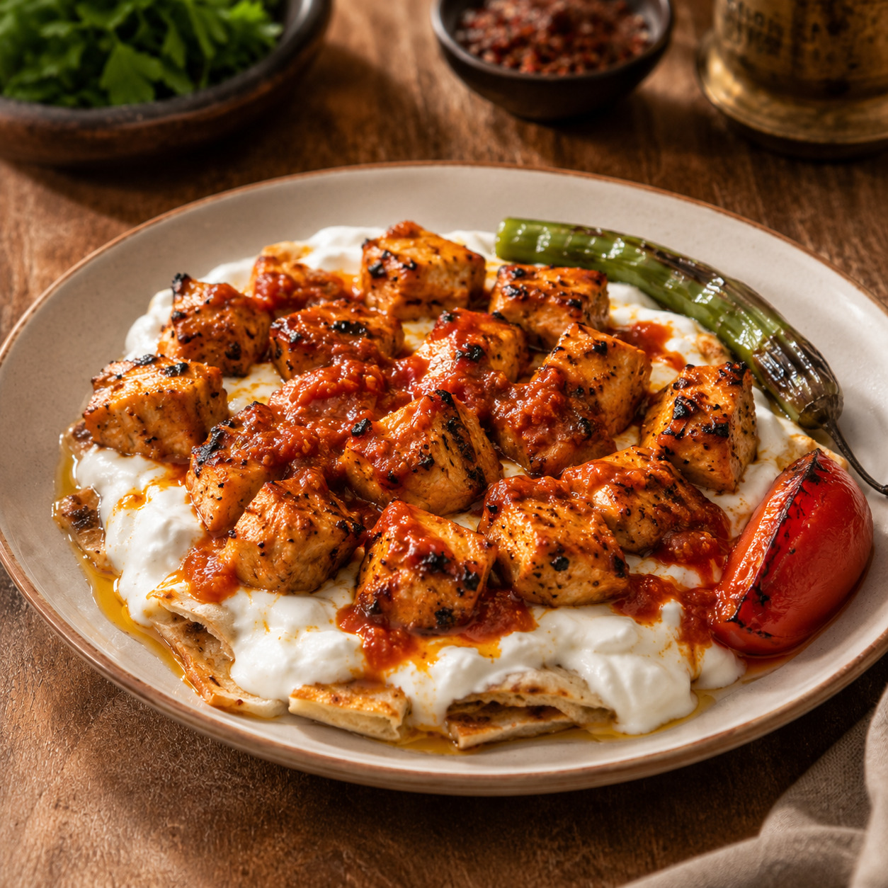 Yoghurtlu Chicken Shish